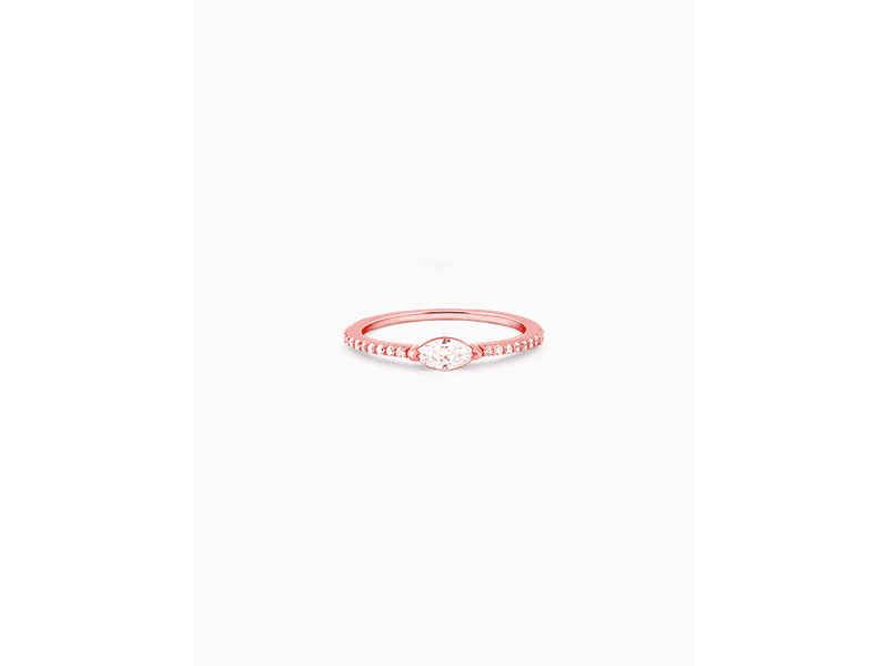 Rose Gold Pristine Ring at 56% Off