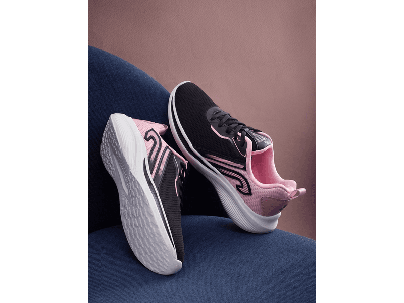 MISS CR Black Women's Running Shoes at 55% Off