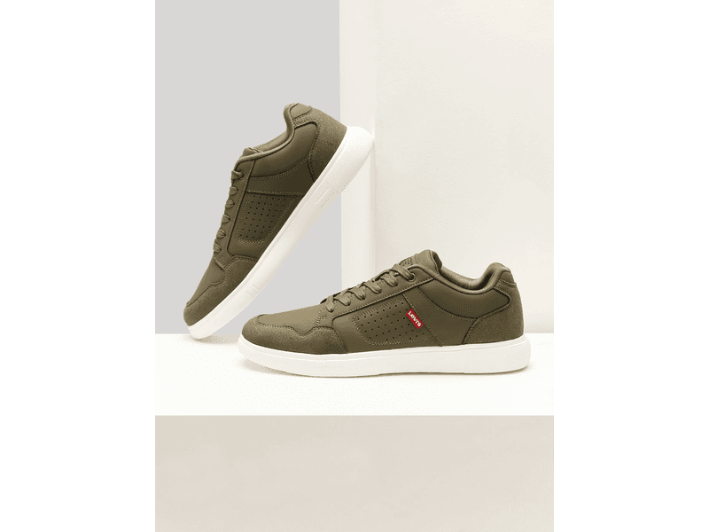 Men's Green Casual Sneakers at 40% Off
